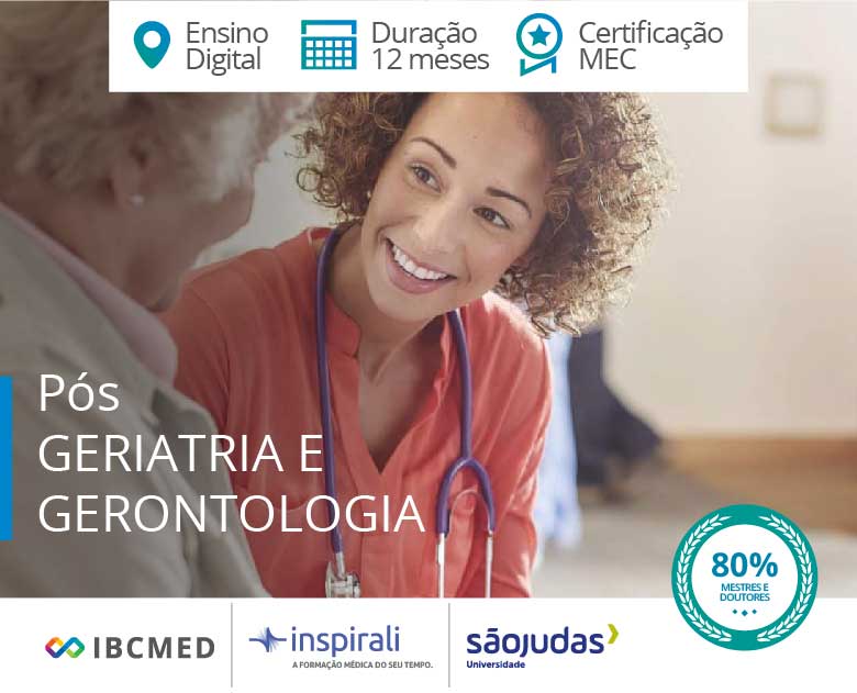 Pós Graduação em Geriatria gerontologia